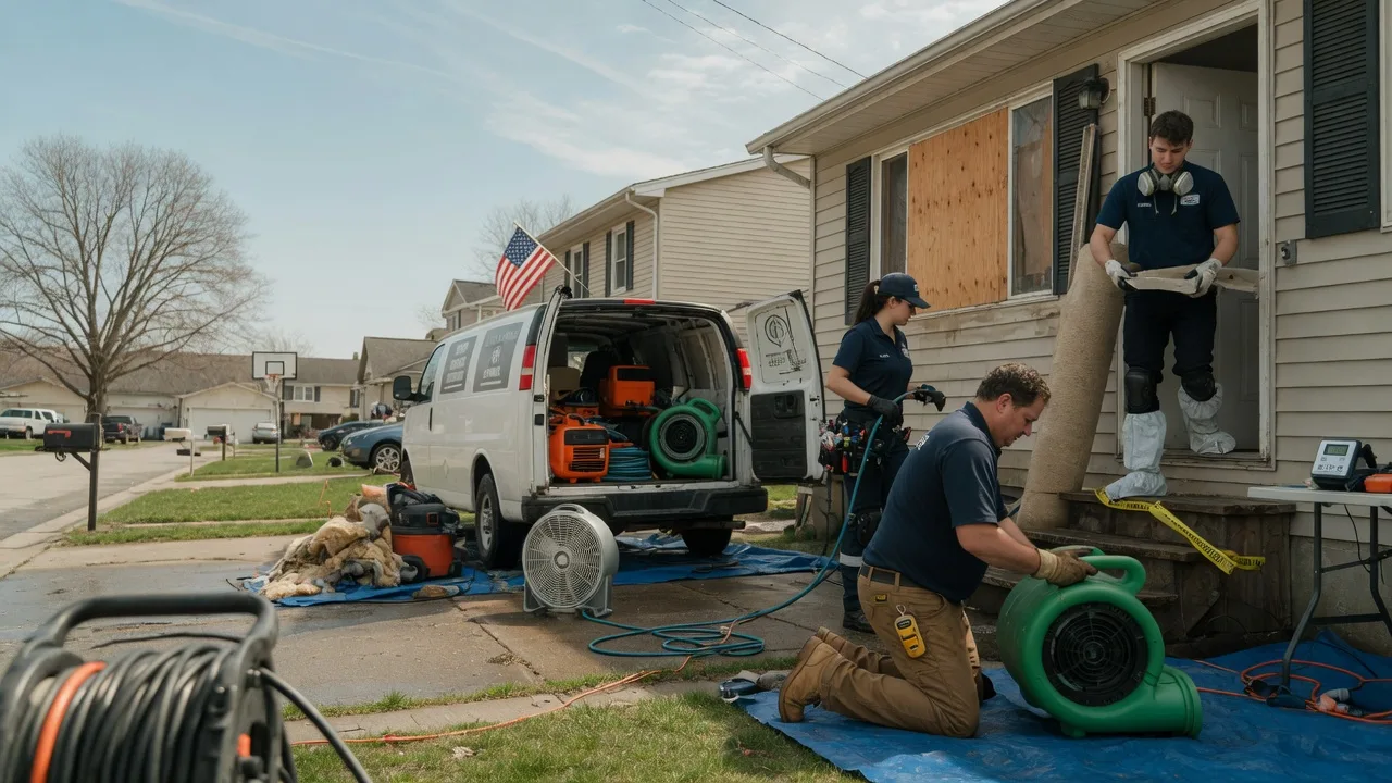 Water Damage Restoration in Bardwell, TX near me